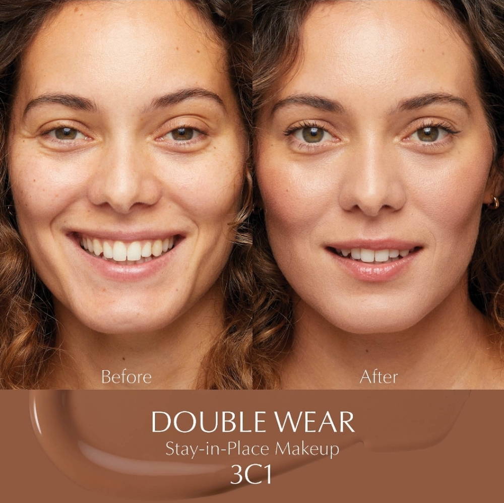 ESTEE LAUDER 3C1 Dusk Double Wear Stay In Place Foundation - Picture 4 of 8